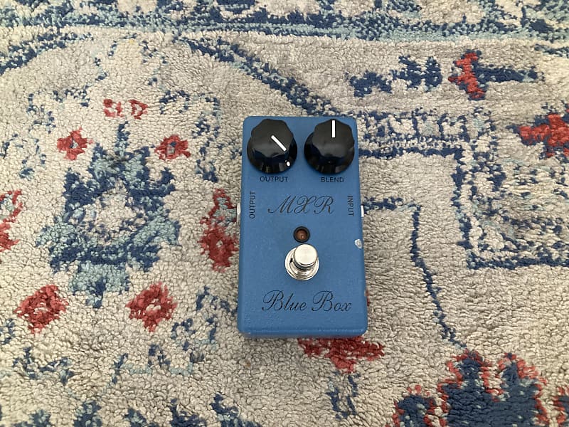 MXR BLUE BOX SCRIPT REISSUE