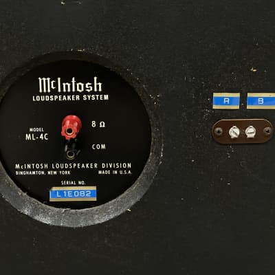 McIntosh ML-4C Loudspeaker System (Pair) image 22