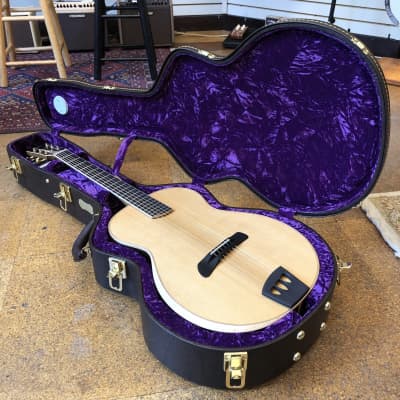 Batson USA Custom Torrified Red Spruce/Ziricote Grand Concert Acoustic Guitar 2024 Floor Model w/Cedar Creek Case image 10