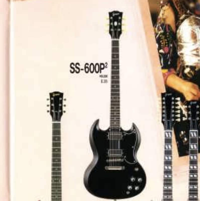 1989 Greco SG Custom '61 Reissue Guitar SS63-65 Mint