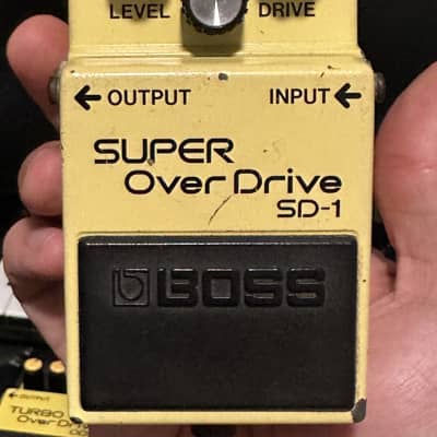 Boss SD-1 Super Overdrive 1981 - 1988 Made In Japan