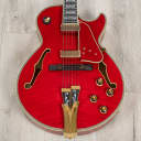 Ibanez George Benson Signature GBSP10 Hollow-Body Guitar, Ebony Fretboard, Red