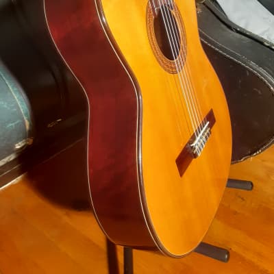 Vintage Orlando 304 Classical Acoustic Guitar MIJ Solid Top image 8