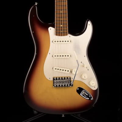 Fender Custom Shop Limited Edition Roasted 1958 Stratocaster Special Journeyman Relic Chocolate 3-Tone Sunburst image 2