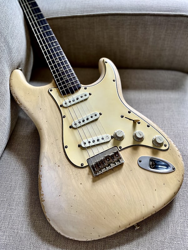 MB Guitars 59 Hardtail S - 7 Lb, 250 Year-Old Reclaimed | Reverb