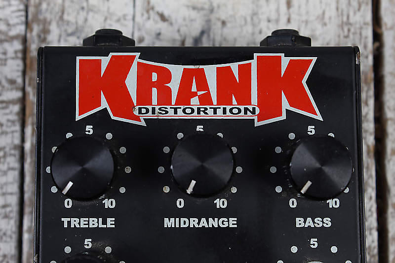 Krank MMV Distortus Maximus Pedal Electric Guitar Distortion