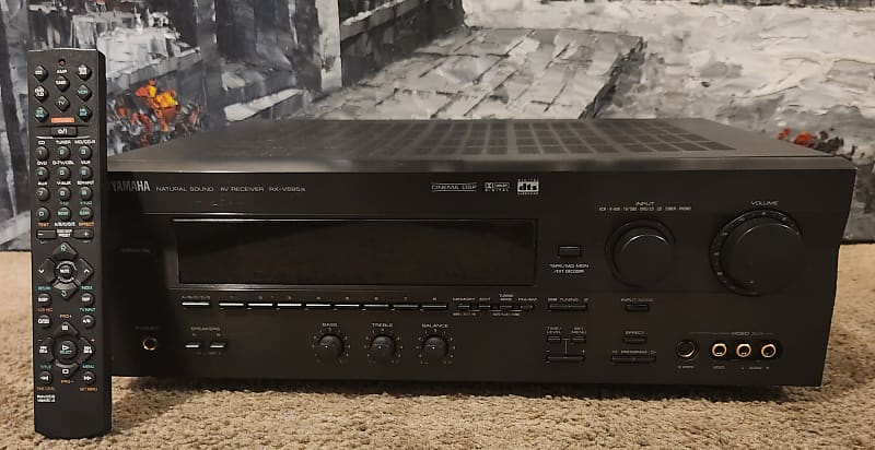 Yamaha RX-V595 Natural Sound AV Receiver Tested / on sale Working Smoothly