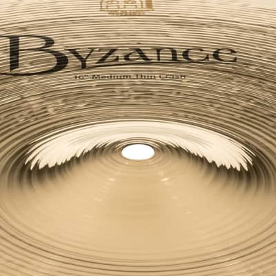 Meinl Byzance Brilliant Medium Thin Crash Cymbal 16 image 6