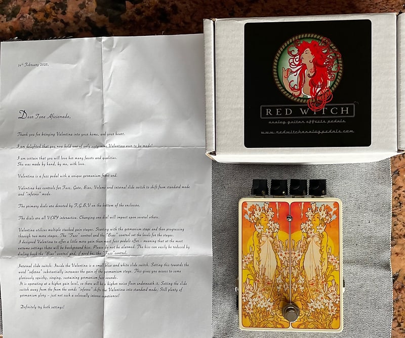 Red Witch Valentina - The Fuzz 2025 | Reverb