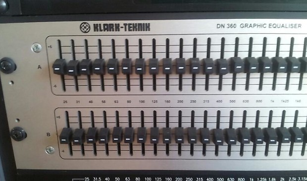 Klark Teknik DN360 Graphic Equalizer | Reverb