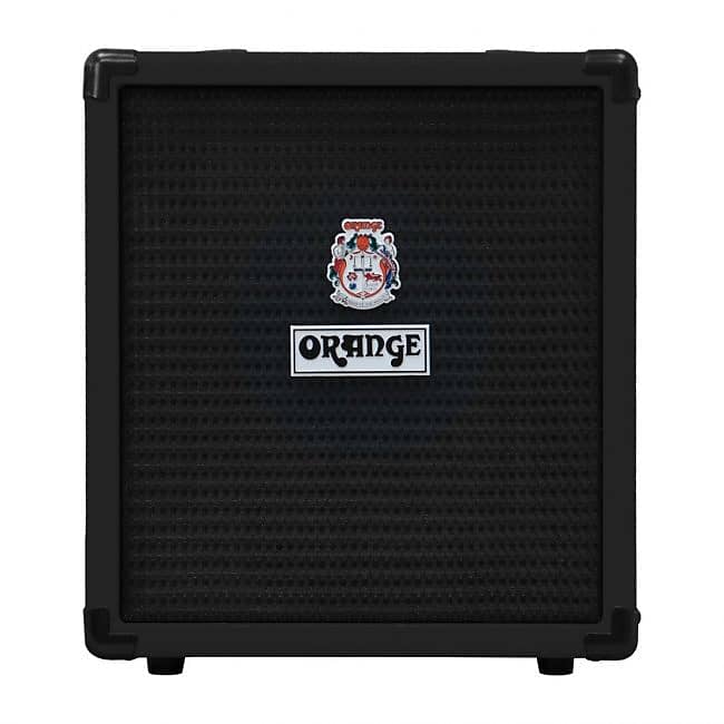Orange CRUSH BASS 25 BLACK image 1