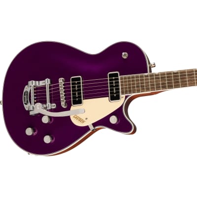 Gretsch G5210T-P90 Electromatic Jet Two 90 Single-Cut with Bigsby - Amethyst image 2