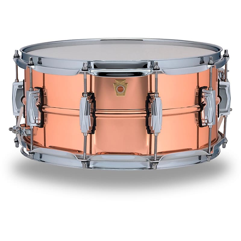 Ludwig LC662 Copper Phonic 6.5x14" Snare Drum image 1