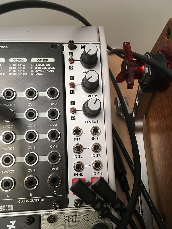 Intellijel Mixup Eurorack Audio Mixer Module Reverb