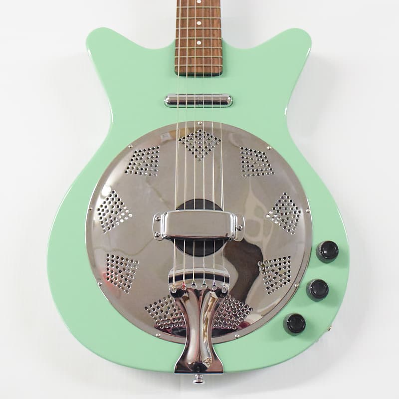 Danelectro '59 Resonator Guitar - Seafoam Green image 1