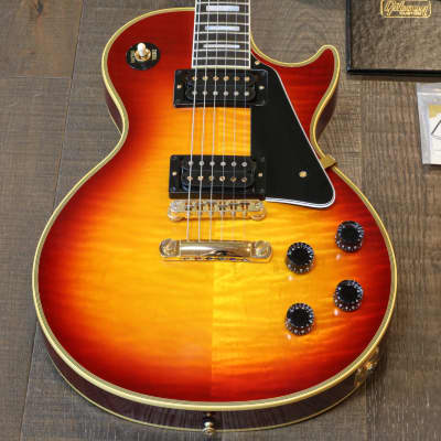 Custom Order! 2023 Gibson Les Paul Custom Quilted Cherry Sunburst One-Off + COA OHSC (5793) image 2