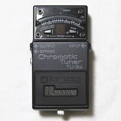 Used Boss TU-3W Waza Craft Chromatic Guitar Pedal Tuner for sale