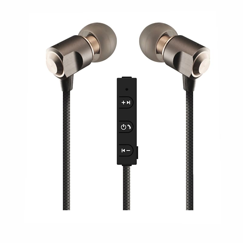 Premium Stereo Bluetooth Wireless Earbuds with Built-in Microphone image 1