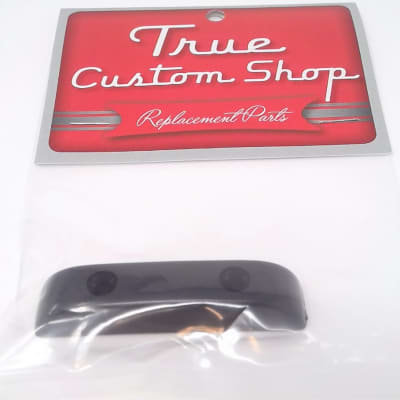 True Custom Shop® Black Thumb Rest for Fender Jazz & Precision P Bass w/h Screws image 5