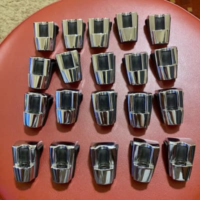 TAMA Starclassic Bass Drum Claws / 20 total / Chrome image 1