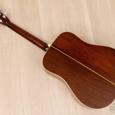 1968 Martin D-28 Vintage Dreadnought Acoustic Guitar Brazilian Rosewood w/ Case image 16