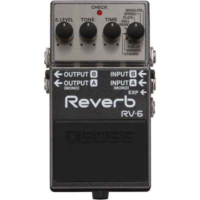 日本未入荷 桜岡由紀子❗ほぼ未使用❗ BOSS RV-6 Digital Reverb