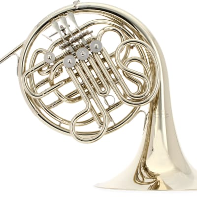 Yamaha YHR-668II Professional Double French Horn - Nickel-Silver image 1