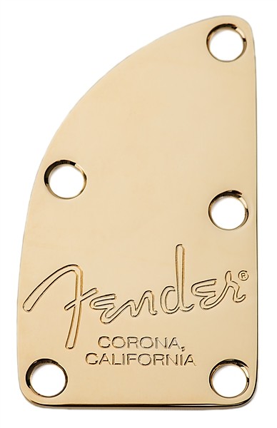 Fender American Deluxe Bass 5-Bolt Neck Plate image 2