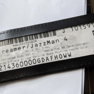 Warwick Streamer Jazzman 2003 - Upgraded image 9