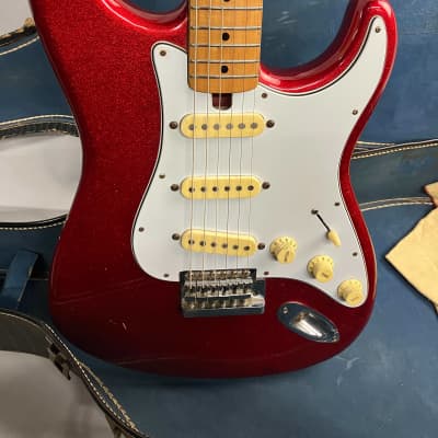 Memphis Sparkle Red Lawsuit Stratocaster Electric Guitar image 2