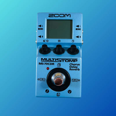 Zoom MS-70CDR MultiStomp | Reverb