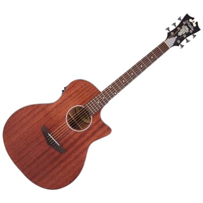 D'Angelico Premier Gramercy LS A/E Guitar - Mahogany Satin for sale