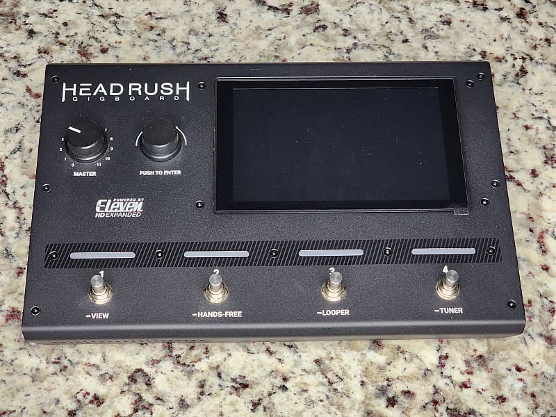 Headrush Gigboard Multi-Effect Unit/Amp Modeler 2018 - Black | Reverb