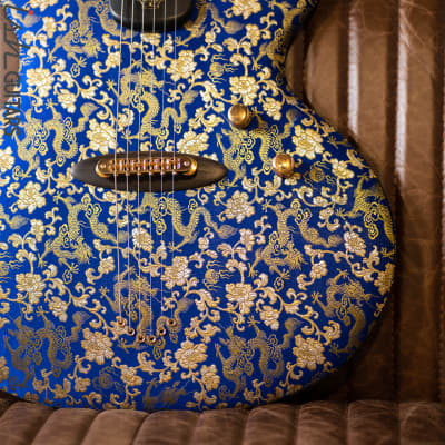 Ritter Princess Isabella Blue Dragon #6 of 25 Fabric Guitar image 4