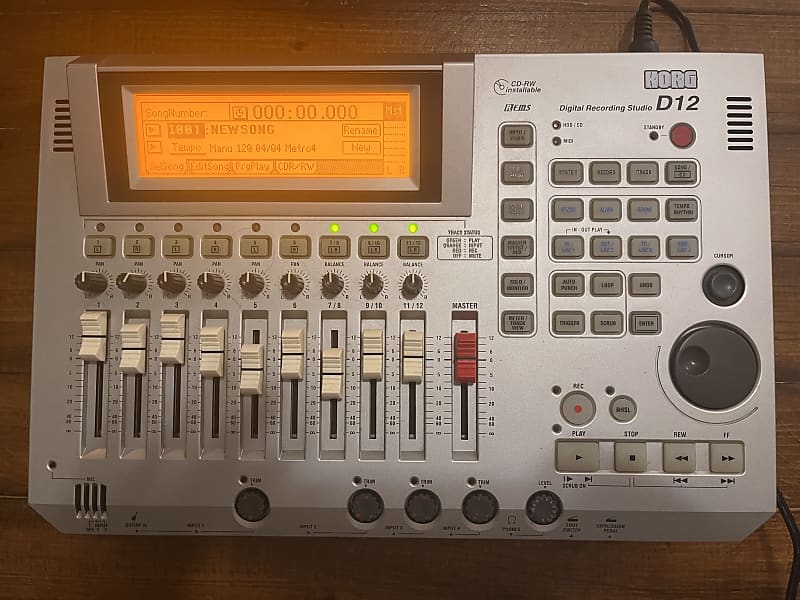 D12 Multitrack Recorder Reverb
