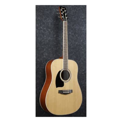 Ibanez Performance Series PF15L Left-Handed Acoustic Guitar, Rosewood Fretboard, Natural High Gloss image 10