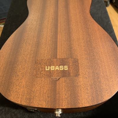 Kala KA-UBASSFS-Fretted Mahogany Acoustic /Electric U-Bass-W/Case image 13