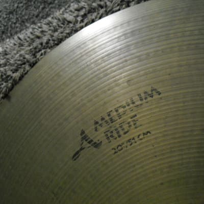 20" Avedis Zildjian A Medium Ride Cymbal 2620g image 2