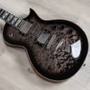 ESP USA Eclipse Guitar, Ebony Fretboard, Duncan Pickups, See-Thru Black Sunburst