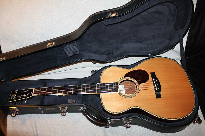 Santa Cruz OM Mahogany/Spruce with LR Baggs Anthem image 1