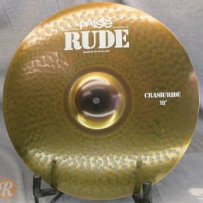 Paiste 18" RUDE Crash / Ride Cymbal