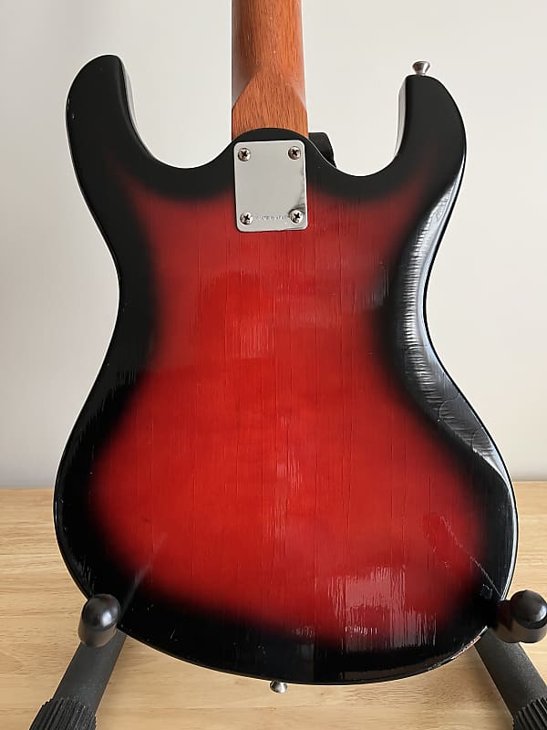 1960's Sakai Mokko Mosrite Style - Red Burst | Reverb
