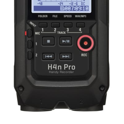 Zoom H4NPROAB H4n Pro Handy Recorder All Black image 1