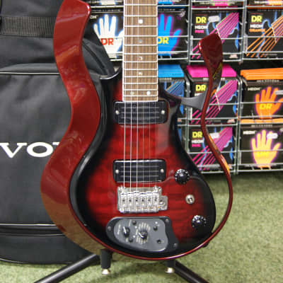 Vox Starstream synth electric guitar in quilted maple wine red finish - Made in Japan image 5