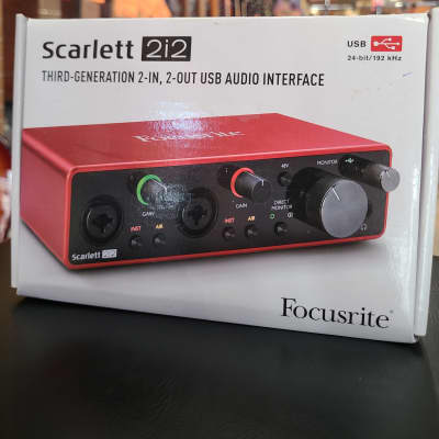 Focusrite Scarlett 2i2 3rd Gen USB Audio Interface | Reverb Canada
