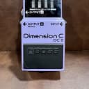 Boss DC-2 Dimension C Chorus pedal. MIJ 1986