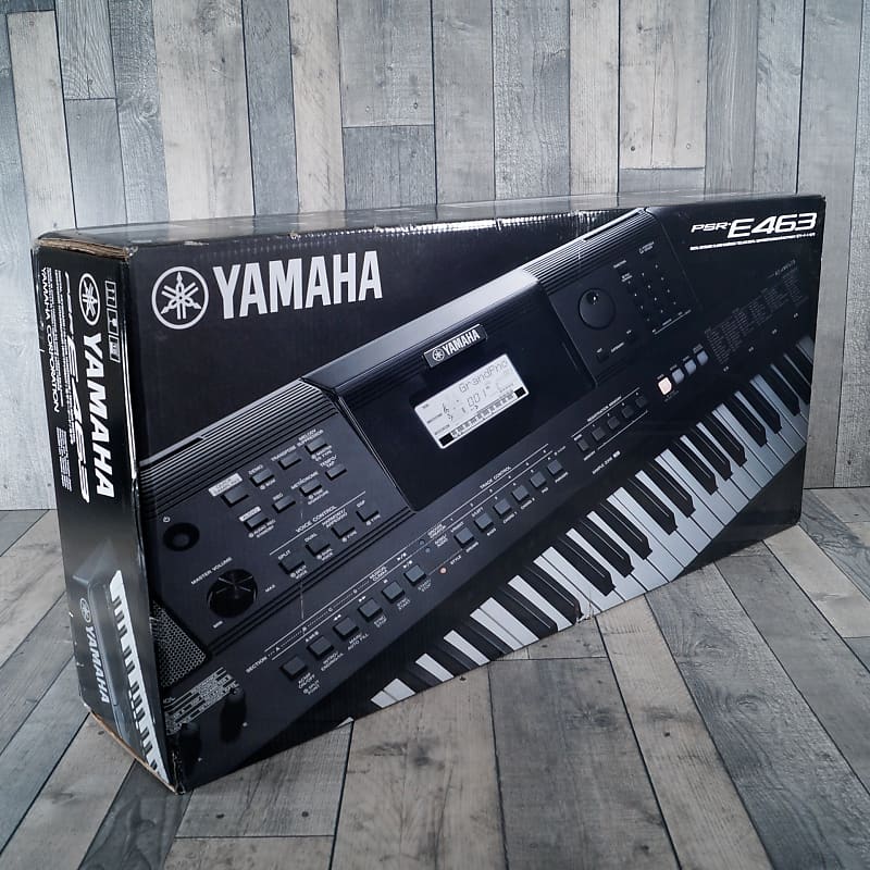 ヤマハpsr e463 Yamaha PSR-E463 Portable Keyboard, 61-Key | zZounds