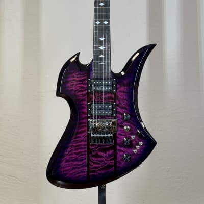 B.C. Rich Custom Shop Mockingbird SL 2025 - Purple Burst image 2