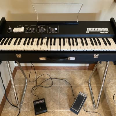 Univox JM15 Jazzman Electric Piano Synthesizer 1972 black image 1