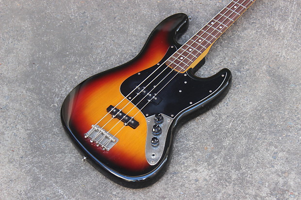1982 Tokai JB-60 Japan Jazz Sound Bass Electric Guitar (Sunburst